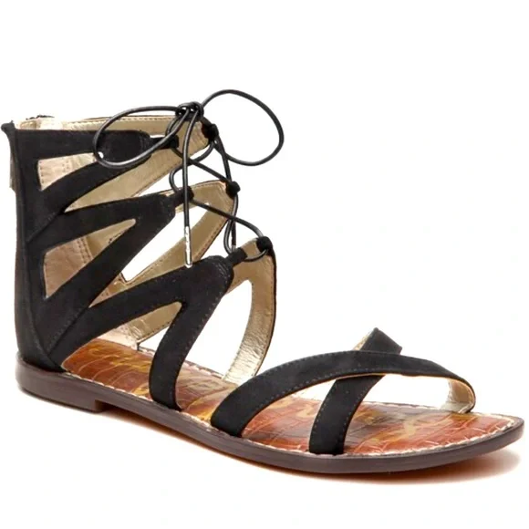 Sam Edelman Gladiator Katya Strappy Sandals sz 8,5 - Picture 1 of 14
